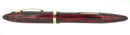 CIRCA 1938 SHEAFFER STANDARD SIZE CARMINE RED BALANCE FOUNTAIN PEN RESTORED OFFERED BY ANTIQUE DIGGER