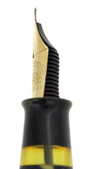 CIRCA 1935 SHEAFFER OVERSIZE BLACK PEARL BALANCE FOUNTAIN PEN F-BBB FLEX NIB RESTORED OFFERED BY ANTIQUE DIGGER