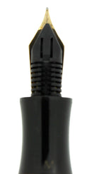 SHEAFFER BALANCE II WHITE DOT JET BLACK NOS MEDIUM 14K NIB FOUNTAIN PEN MINT OFFERED BY ANTIQUE DIGGER