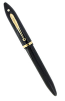 SHEAFFER BLACK BALANCE II WHITE DOT JET MEDIUM 14K NIB FOUNTAIN PEN OFFERED BY ANTIQUE DIGGER