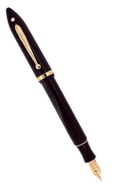 SHEAFFER BLACK BALANCE II WHITE DOT JET MEDIUM 14K NIB FOUNTAIN PEN OFFERED BY ANTIQUE DIGGER