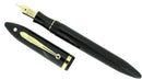 SHEAFFER BALANCE II WHITE DOT JET BLACK NOS MEDIUM 14K NIB FOUNTAIN PEN MINT OFFERED BY ANTIQUE DIGGER