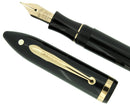 SHEAFFER BALANCE II WHITE DOT JET BLACK NOS MEDIUM 14K NIB FOUNTAIN PEN MINT OFFERED BY ANTIQUE DIGGER
