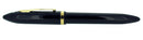SHEAFFER BLACK BALANCE II WHITE DOT JET MEDIUM 14K NIB FOUNTAIN PEN OFFERED BY ANTIQUE DIGGER