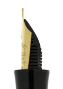 SHEAFFER BALANCE II WHITE DOT JET BLACK NOS MEDIUM 14K NIB FOUNTAIN PEN MINT OFFERED BY ANTIQUE DIGGER