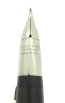 C1952 SHEAFFER CLIPPER BURGUNDY SNORKEL M NIB FOUNTAIN PEN NEW OLD STOCK MINT OFFERED BY ANTIQUE DIGGER