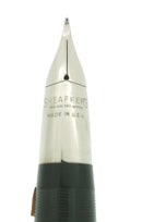 C1952 SHEAFFER CLIPPER BURGUNDY SNORKEL FINE NIB FOUNTAIN PEN NEW OLD STOCK MINT OFFERED BY ANTIQUE DIGGER