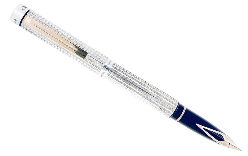 Sheaffer Taranis White Lightning Fountain Pen-Montgomery Pens Fountain Pen  Store 212 420 1312