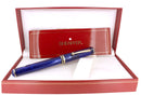 SHEAFFER CONNAISSUER MEDITERRANEAN BLUE FOUNTAIN PEN NEVER INKED
