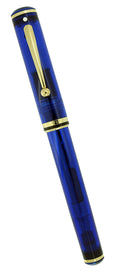 SHEAFFER CONNAISSUER MEDITERRANEAN BLUE FOUNTAIN PEN NEVER INKED