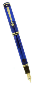 SHEAFFER CONNAISSUER MEDITERRANEAN BLUE FOUNTAIN PEN NEVER INKED