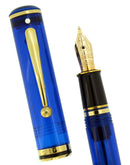SHEAFFER CONNAISSUER MEDITERRANEAN BLUE FOUNTAIN PEN NEVER INKED