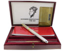 SHEAFFER CREST CP2 PUSHKIN LIMITED EDITION 450/500 STERLING SILVER FOUNTAIN PEN OFFERED BY ANTIQUE DIGGER