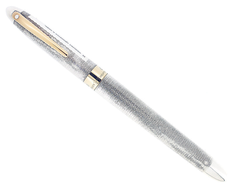SHEAFFER CREST CP2 LIMITED EDITION 463/500 STERLING SILVER FOUNTAIN PEN MINT NOS OFFERED BY ANTIQUE DIGGER