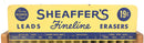 CIRCA 1960s SHEAFFER ADVERTISING COUNTERTOP STORE DISPLAY CASE OFFERED BY ANTIQUE DIGGER