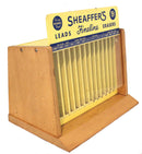 CIRCA 1960s SHEAFFER ADVERTISING COUNTERTOP STORE DISPLAY CASE OFFERED BY ANTIQUE DIGGER