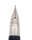 CIRCA 1953 SHEAFFER CLIPPER FIESTA RED SNORKEL F NIB FOUNTAIN PEN RESTORED OFFERED BY ANTIQUE DIGGER