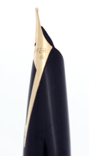 CIRCA 1970-71 SHEAFFER STERLING SILVER IMPERIAL TOUCHDOWN FILLER FOUNTAIN PEN DIAMOND GRID DESIGN RESTORED OFFERED BY ANTIQUE DIGGER