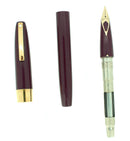 EARLY 1970S SHEAFFER BURGUNDY IMPERIAL 556 FINE NIB FOUNTAIN PEN RESTORED OFFERED BY ANTIQUE DIGGER