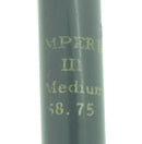 C1962 SHEAFFER GRAY IMPERIAL III FOUNTAIN PEN TOUCHDOWN FILLER CHALK MARKED NEVER INKED OFFERED BY ANTIQUE DIGGER