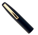 C1988 SHEAFFER IMPERIAL MODEL 787 MATTE BLACK FOUNTAIN PEN CAP GOLD TRIM NOS OFFERED BY ANTIQUE DIGGER