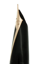 CIRCA 1970 SHEAFFER STERLING SILVER IMPERIAL TOUCHDOWN FOUNTAIN PEN DIAMOND DESIGN RESTORED OFFERED BY ANTIQUE DIGGER