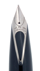 SHEAFFER INTRIGUE BLUE WHALE SHARK FOUNTAIN PEN NEAR MINT MEDIUM NIB OFFERED BY ANTIQUE DIGGER