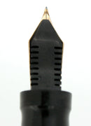 1930S SHEAFFER SENIOR JADE CELLULOID FLAT TOP FOUNTAIN PEN RESTORED OFFERED BY ANTIQUE DIGGER