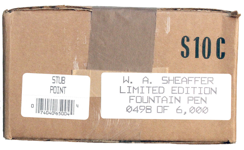 1997 SHEAFFER BALANCE LIMITED EDITION FOUNTAIN PEN STUB NIB NEW IN BOX NEVER INKED OFFERED BY ANTIQUE DIGGER