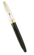 1999 SHEAFFER LEGACY 1 FOUNTAIN PEN PALLADIUM CAP 18K MED NIB NEAR MINT OFFERED BY ANTIQUE DIGGER