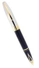 1999 SHEAFFER LEGACY 1 FOUNTAIN PEN PALLADIUM CAP 18K MED NIB NEAR MINT OFFERED BY ANTIQUE DIGGER