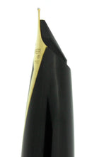 SHEAFFER LEGACY BLACK & GOLD FOUNTAIN PEN NEW OLD STOCK 18K MEDIUM NIB OFFERED BY ANTIQUE DIGGER