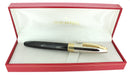 CIRCA 1995 SHEAFFER LEGACY FOUNTAIN PEN 18K BROAD NIB PALLADIUM CAP IN BOX OFFERED BY ANTIQUE DIGGER