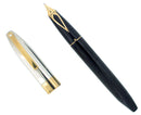 CIRCA 1995 SHEAFFER LEGACY FOUNTAIN PEN 18K BROAD NIB PALLADIUM CAP IN BOX OFFERED BY ANTIQUE DIGGER