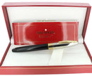 1999 SHEAFFER LEGACY 1 FOUNTAIN PEN PALLADIUM CAP 18K MED NIB NEAR MINT OFFERED BY ANTIQUE DIGGER