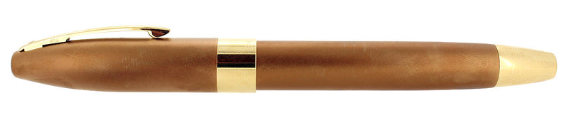 SHEAFFER LEGACY 2 SPECIAL EDITION JIM GASTON SANDBLASTED COPPER FOUNTAIN PEN NOS OFFERED BY ANTIQUE DIGGER