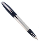 SHEAFFER LEGACY 2 SANDBLASTED PLATINUM & MATTE BLACK FOUNTAIN PEN NEVER INKED NEW OLD STOCK OFFERED BY ANTIQUE DIGGER