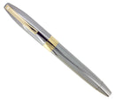SHEAFFER LEGACY 2 POLISHED GUNMETAL W/ 23K GOLD TRIM ROLLERBALL PEN NOS UNUSED OFFERED BY ANTIQUE DIGGER