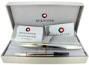 SHEAFFER LEGACY 2 SANDBLASTED PLATINUM W/ 23K GOLD TRIM ROLLERBALL PEN NOS UNUSED OFFERED BY ANTIQUE DIGGER
