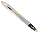SHEAFFER LEGACY 2 SANDBLASTED PLATINUM FOUNTAIN PEN 18K MED NIB NEVER INKED NOS OFFERED BY ANTIQUE DIGGER