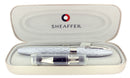 SHEAFFER LEGACY HERITAGE EMPEROR'S SILVER FOUNTAIN PEN 18K NIB NEVER INKED OFFERED BY ANTIQUE DIGGER