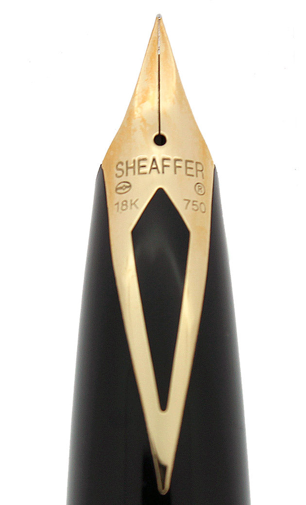 CIRCA 1997 SHEAFFER LEGACY STERLING FOUNTAIN PEN BARLEYCORN 18K EXTRA FINE NIB NEVER INKED OFFERED BY ANTIQUE DIGGER