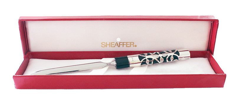 C1992 SHEAFFER NOSTALGIA STERLING SILVER LETTER OPENER NEW IN BOX NEW OLD STOCK OFFERED BY ANTIQUE DIGGER