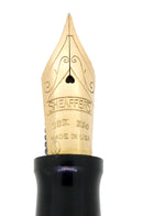 1992 SHEAFFER NOSTALGIA VERMEIL STERLING FLORAL ETCHED 18K XF NIB FOUNTAIN PEN MINT OFFERED BY ANTIQUE DIGGER