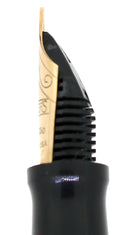 1992 SHEAFFER NOSTALGIA VERMEIL STERLING FLORAL ETCHED 18K XF NIB FOUNTAIN PEN MINT OFFERED BY ANTIQUE DIGGER