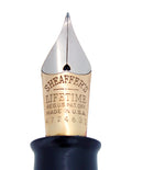 CIRCA 1936 SHEAFFER OVERSIZE GOLDEN BROWN BALANCE FOUNTAIN PEN PLUNGER FILL RESTORED OFFERED BY ANTIQUE DIGGER