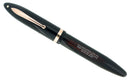 CIRCA 1938 SHEAFFER OVERSIZE JET BLACK BALANCE FOUNTAIN PEN PLUNGER FILL RESTORED OFFERED BY ANTIQUE DIGGER