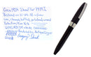 CIRCA 1959 SHEAFFER BLACK PFM I PEN FOR MEN FOUNTAIN PEN 14K EXTRA FINE NIB RESTORED OFFERED BY ANTIQUE DIGGER
