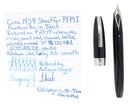 CIRCA 1959 SHEAFFER BLACK PFM I SNORKEL FOUNTAIN PEN RESTORED PEN FOR MEN OFFERED BY ANTIQUE DIGGER