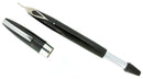 CIRCA 1959 SHEAFFER BLACK PFM I SNORKEL FOUNTAIN PEN RESTORED PEN FOR MEN OFFERED BY ANTIQUE DIGGER